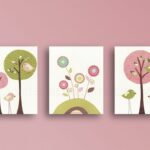 panneaux décoratifs appliques arbres
