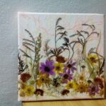 panneau décoratif fleurs sauvages