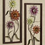panneau décoratif camomille
