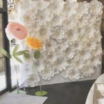 panneaux décoratifs fleurs blanches