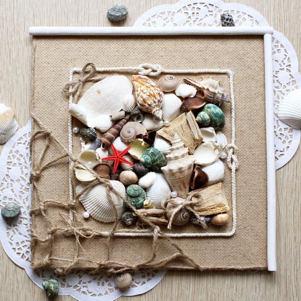panneau pour enfants de coquillages