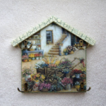 femme de ménage de découpage