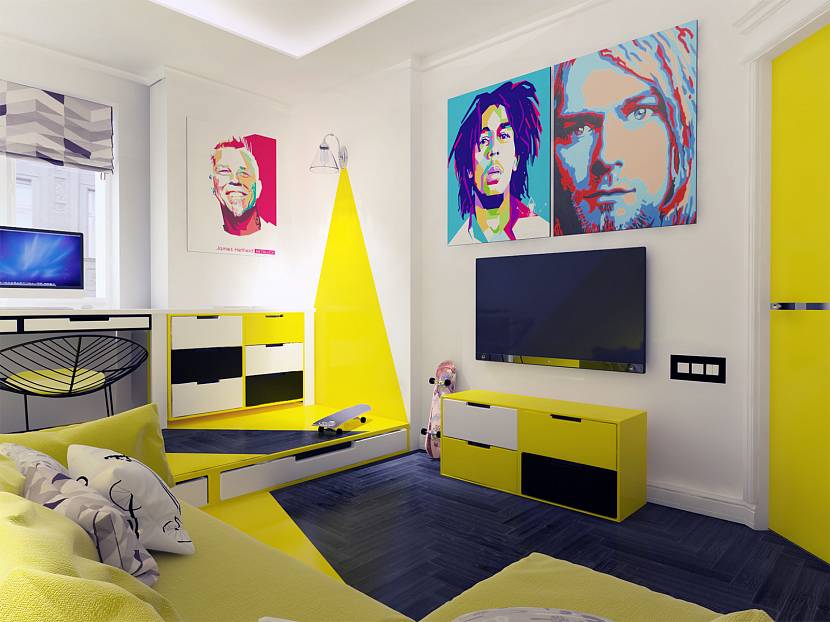 para niños al estilo del arte pop