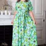robe longue en calicot grossier
