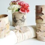 oeillets dans un vase en bois
