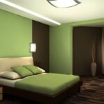 hình nền khách sạn màu xanh lá cây