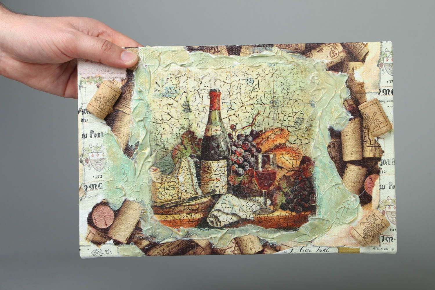peintures decoupage photo design