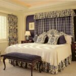 set of curtains and bedspreads photo decor
