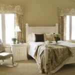 set of curtains and bedspreads interior ideas