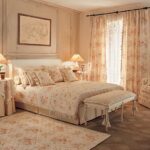 set of curtains and bedspreads photo options