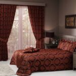 set of curtains and bedspreads photo types