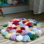 rug from pom-poms photo options