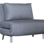 poltrona-cama cinza
