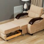 poltrona-cama bege
