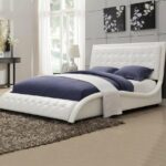 white bed