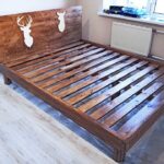 foto decoração de cama com ripas