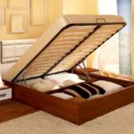 cama com opções de fotos de ripas