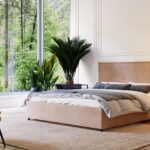 bed with lifting mechanism photo decoration