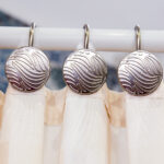 crochets de rideaux ronds