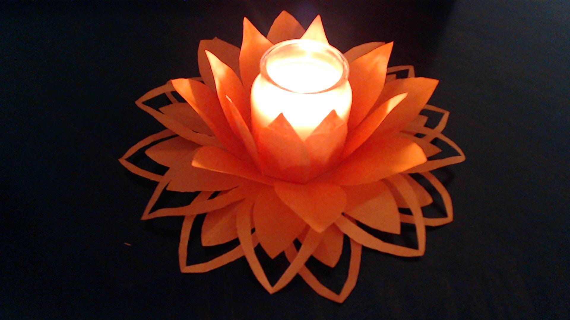 lotus avec chandelier