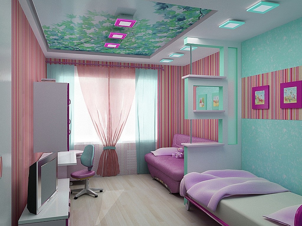 decoración brillante de la guardería