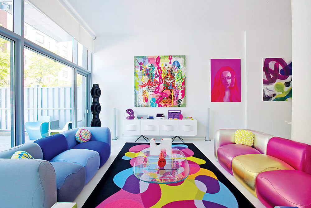 muebles al estilo del arte pop