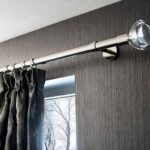 ideias de design de hastes de cortina de metal