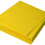 serviettes jaunes