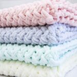 plaid pluche garen decor foto