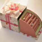 DIY boîte cadeau décoration photo