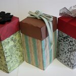 Options de boîte-cadeau de bricolage