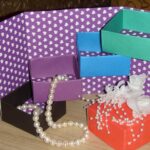 Types de modèles de coffrets cadeaux bricolage