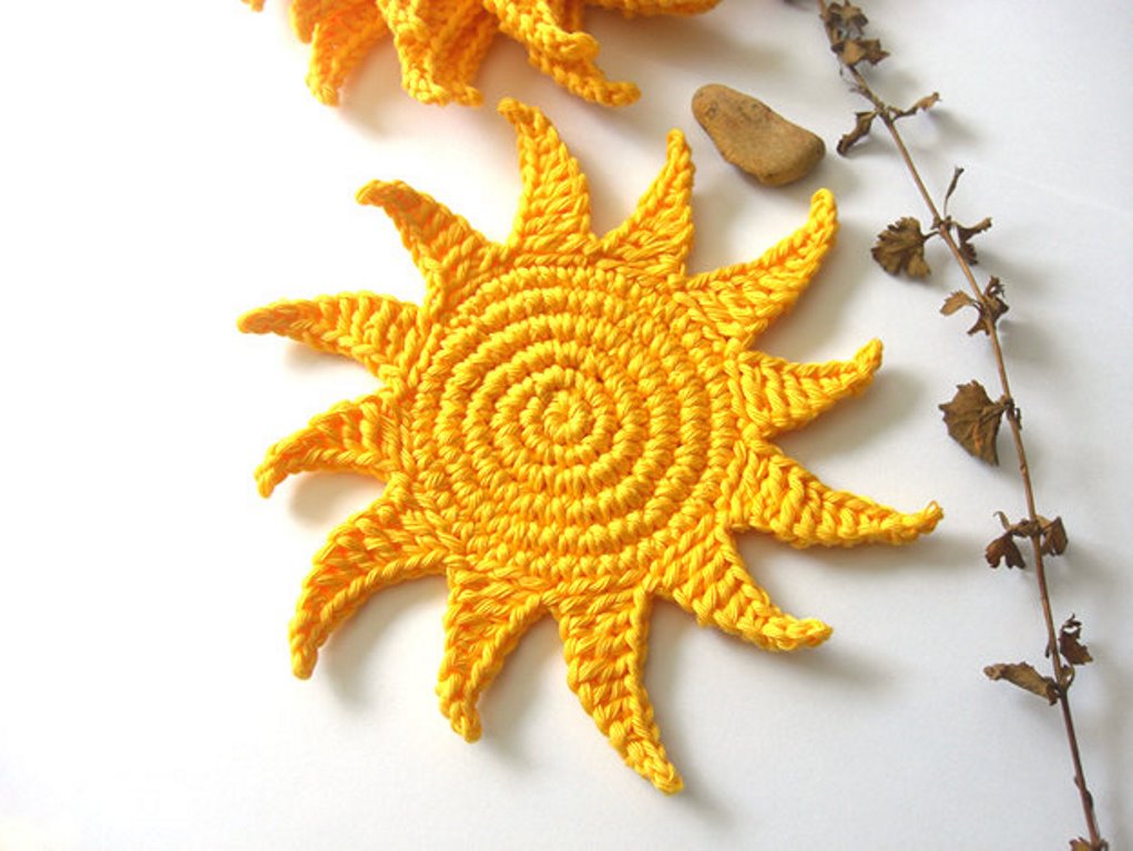 stand under the hot crochet sun