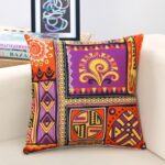 patterned foam pillow