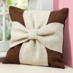 foam pillow with bow