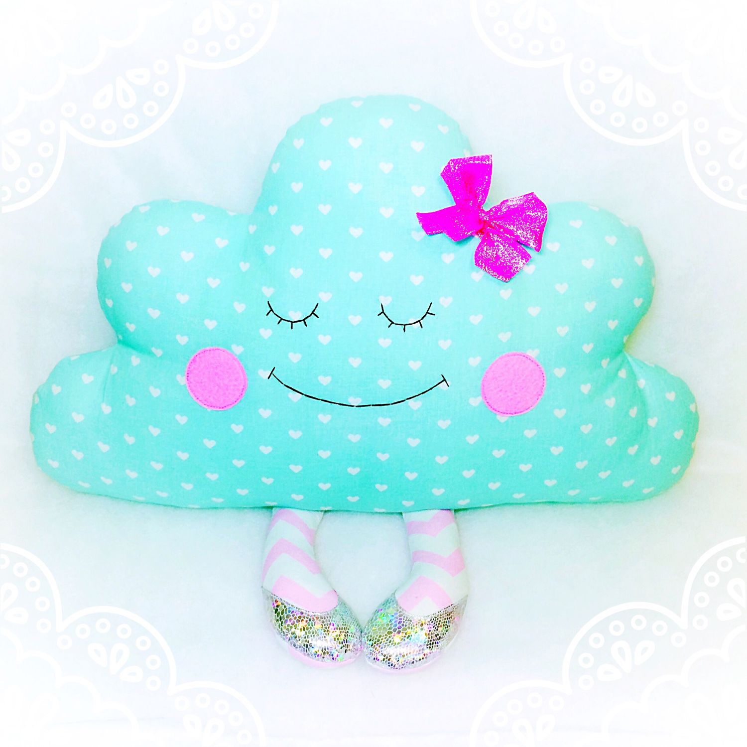 pillow cloud photo design
