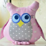 owl pillow photo options