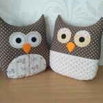 pillow owl decoration photo