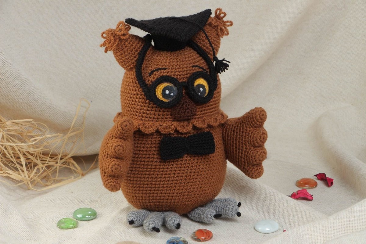oreiller hibou pour bébé