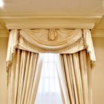 cornice siling untuk gambar dalaman langsir