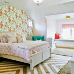 tapis de chevet pour la conception de photos de chambre