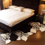 tapis de chevet pour les idées d'intérieur de chambre