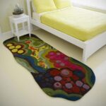 tapis de chevet pour décor de photo de chambre