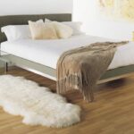 tapis de chevet pour la décoration de photo de chambre