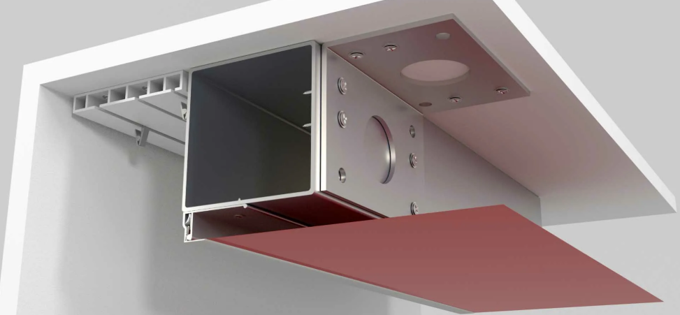 perfil para cortinas