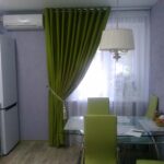rideaux verts