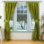 rideaux verts