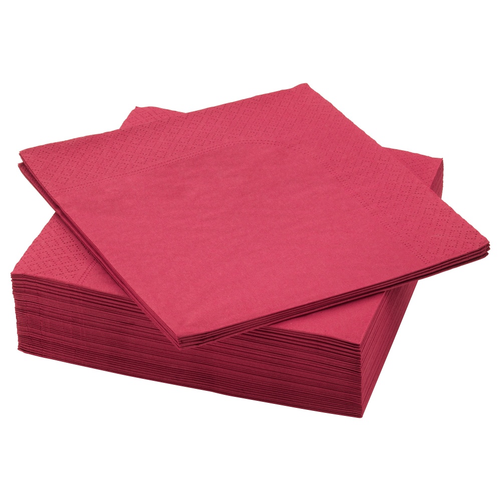 serviettes pour le coeur