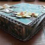 boite shabby chic turquoise