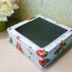 boite shabby chic carré